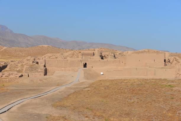 istock Ancient Nisa ruins, near Ashgabat, Turkmenistan 868724558