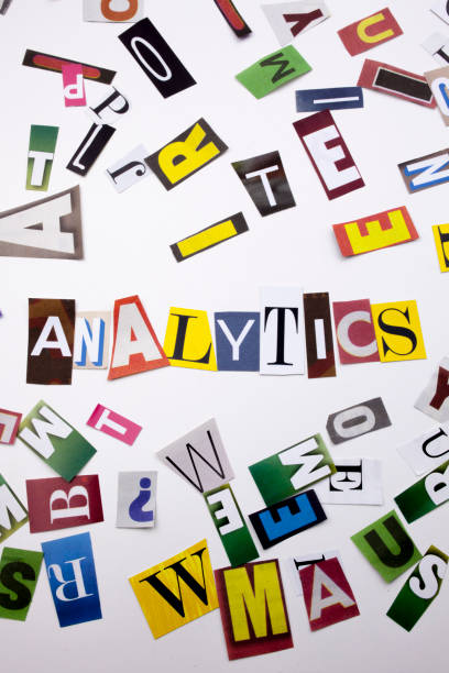 istock A word writing text showing concept of ANALYTICS made of different magazine newspaper letter for Business case on the white background with copy space 868725130