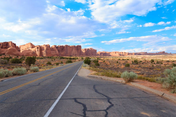 istock Utah panorama from Arches National Park 868734606