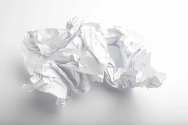 istock single page of crumpled paper on white background 868739718