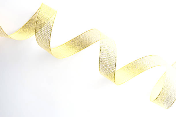 istock golden ribbon collection isolated on white 868739770
