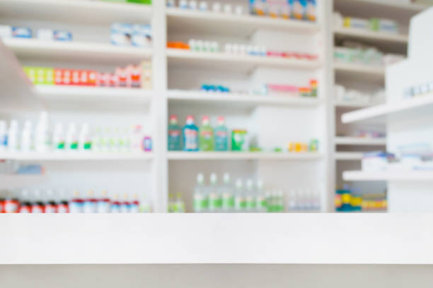 istock pharmacy table in the pharmacy drugstore 868740960