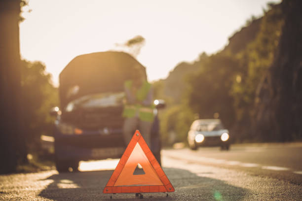 istock Woman in car trouble 868755850
