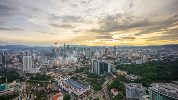 istock Sunrise at Kuala Lumpur 868766568