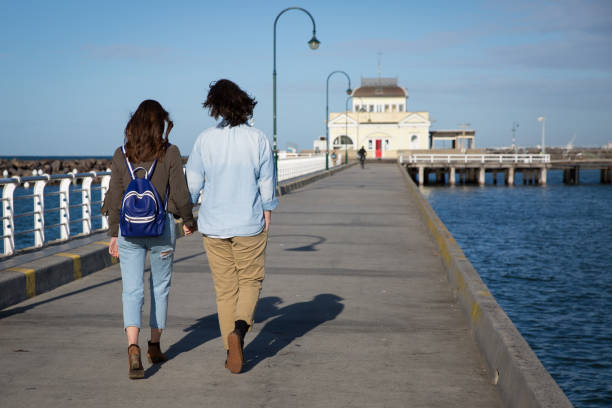 istock Young Couple Enjoying St Kilda 868775404