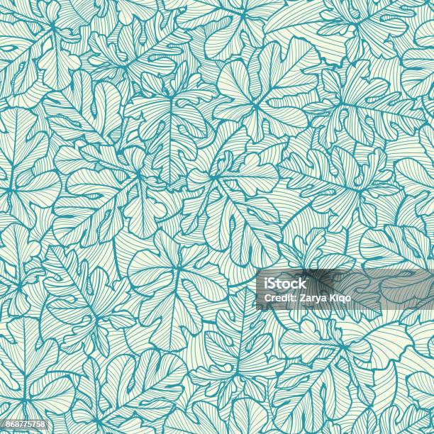 Vein Pattern Seem Less Leaf Vein Seamless Pattern Stock Illustration - Download Image Now ...