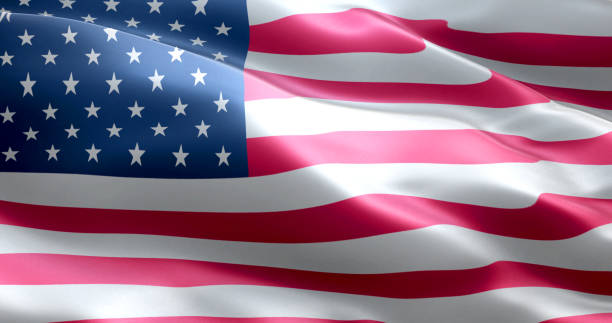 istock The flag of America 868796642