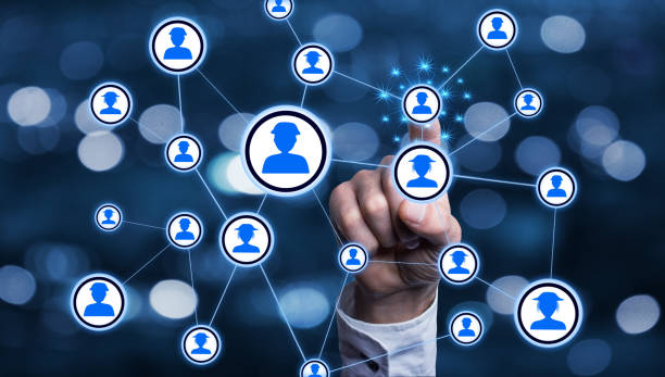 istock Business connection and social network. 868811766