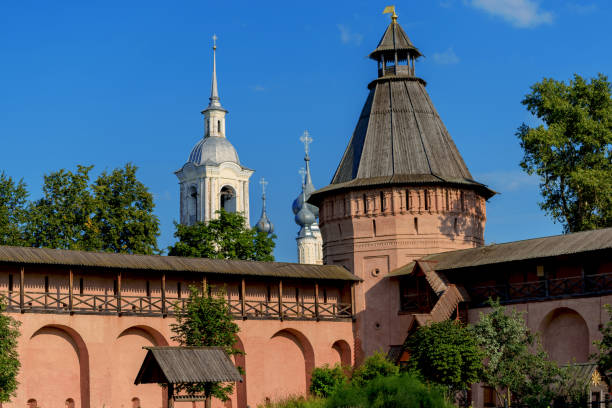 istock Ancient Orthodox monastery in Suzdal summer day 868815872