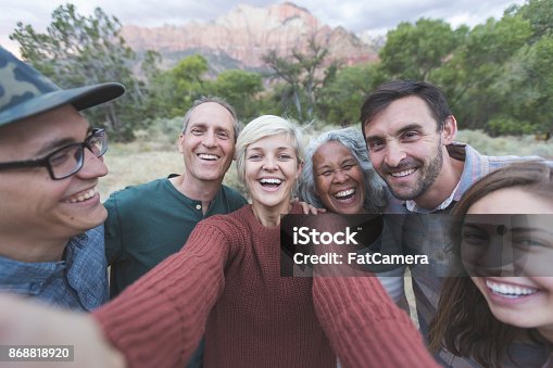 istock Squeeze in for a group photo! 868818920
