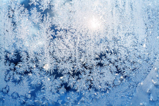 istock sun shine through frosted glass on window. 868833096