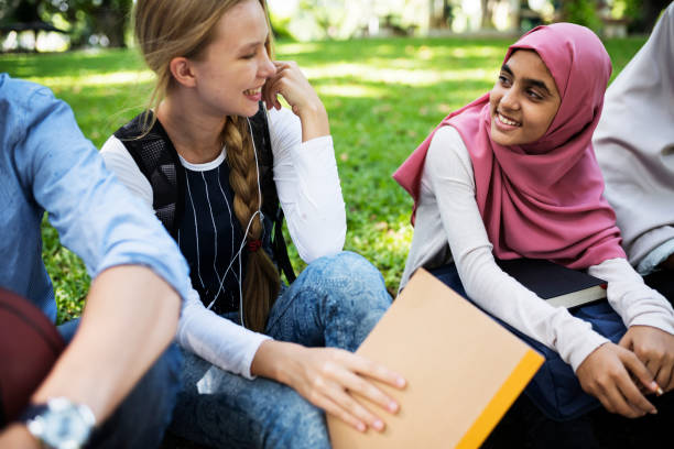istock Diverse children studying outdoor 868834652