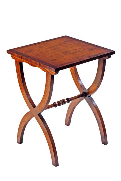 istock The table in mahogany isolated on white background. 868840688
