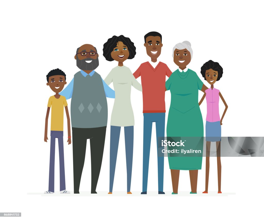 Happy African Family Cartoon People Characters Isolated Illustration Stock Illustration - Download Image Now - iStock Happy African Family Cartoon People Characters Isolated Illustration Stock Illustration - Download Image Now - iStock