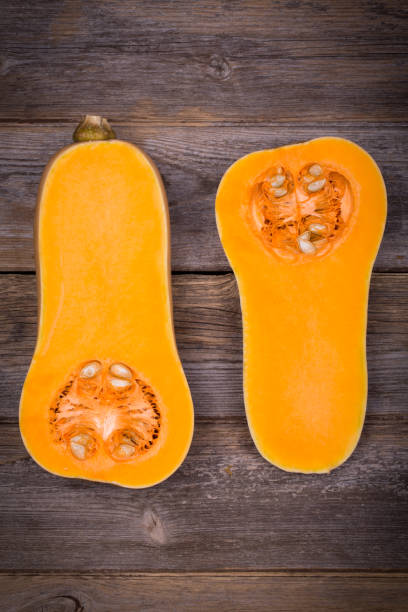 istock Sliced butternut squash on wood 868845420