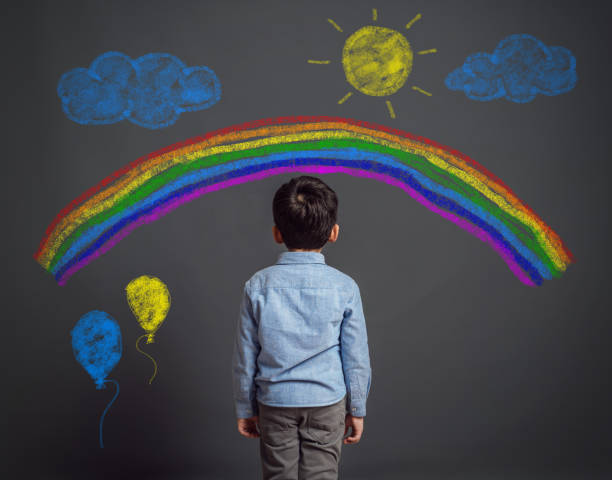 istock Imagination of little child 868853078