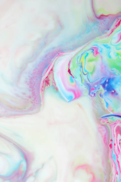 istock Abstract light drawing of paint in liquid, creative background for designer, colorful divorce, picture of sleep 868856830