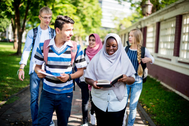 istock Diverse children studying outdoor 868866402