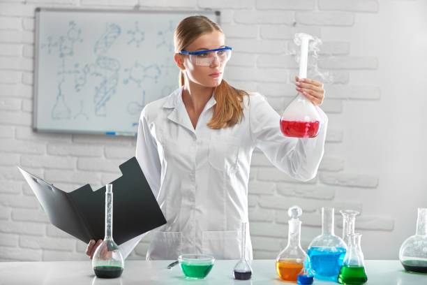 istock Female chemist working at the laboratory 868867332