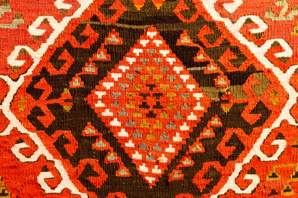 istock Details of Turkish carpet, Turkey 868871612
