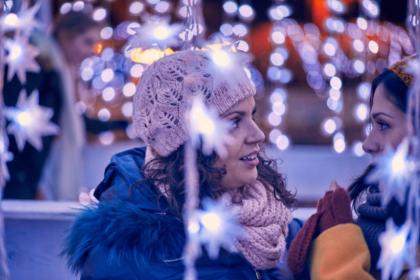 istock Enjoying Christmas Market 868872328