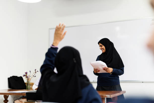 istock diverse muslim girls studying in classroom 868872748