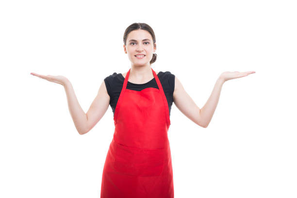 istock Beautiful woman showing something on her palms 868885082