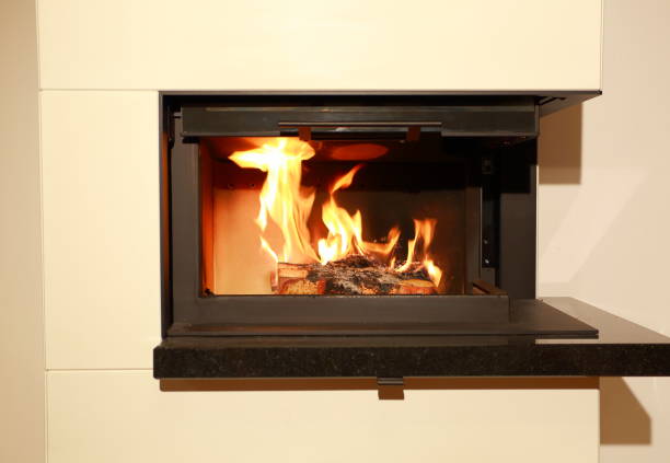 istock view of burning wood in fire place 868888692