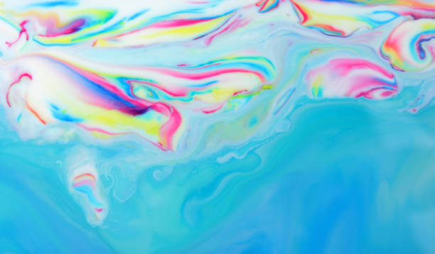 istock Abstract image of a penguin painted on fluid abstract background, kretivny background with a pattern penguin, multi-colored pattern with a symbol of a penguin 868891374