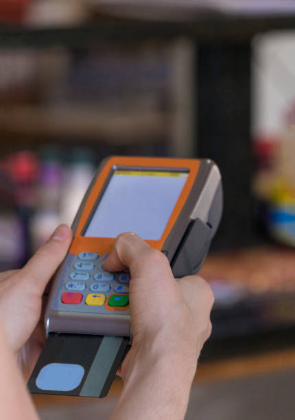 istock Credit card payment swipe in a Restaurant 868891876