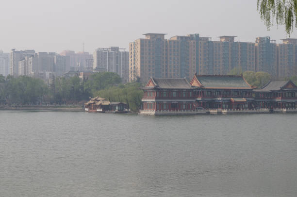 istock Beijing, China, with smog and haze 868904638