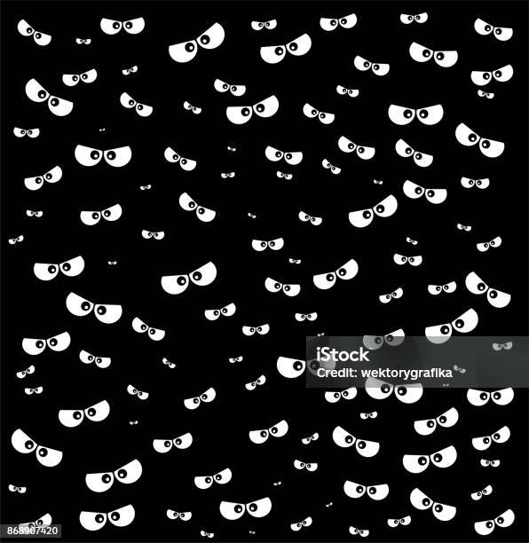 Halloween Spooky Scary Eyes Vector Design Isolated On Black Background halloween-spooky-scary-eyes-vector-design-isolated-on-black-background