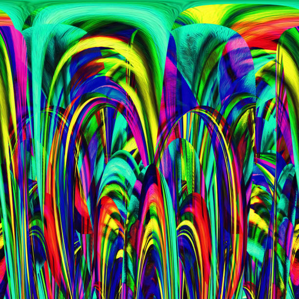 istock Colorful  abstract digital modern art  background 868908000