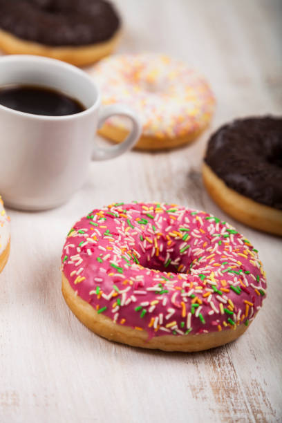 istock Donuts and a cup of coffee 868911684