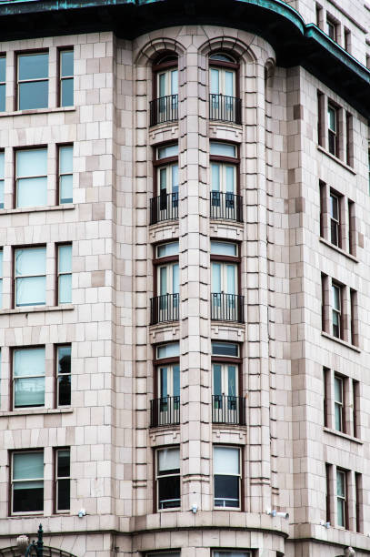 istock Windows and Detail on Modern Stone Building 868923494