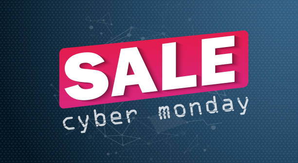 istock Cyber Monday Sale inscription design template. Cyber Monday Sale banner. Special offer. Vector illustration EPS10 868923694