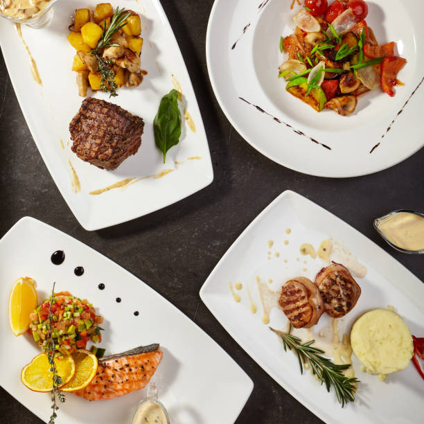 istock Gastronomic menu of luxury restaurant 868943314