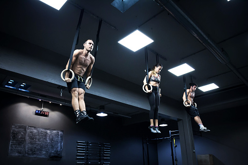 Gym fitness - Group Workout Gymnastic Ring