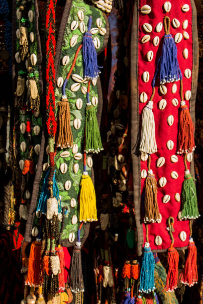 istock Selection of Turkish traditional tassels in various colors 868970454