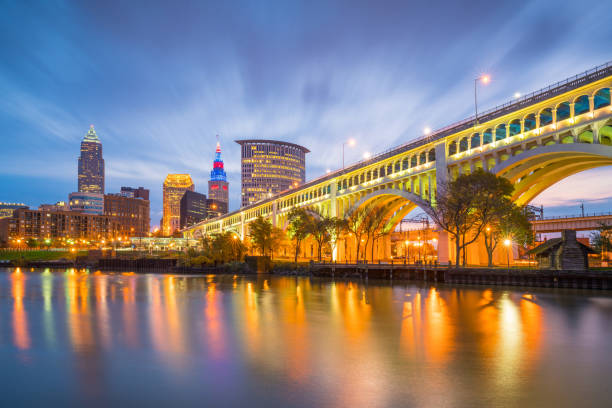 istock View of downtown Cleveland 868971110