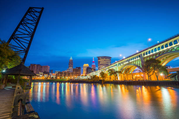 istock View of downtown Cleveland 868971134