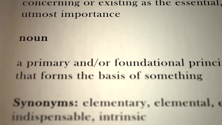 Fundamental Definition