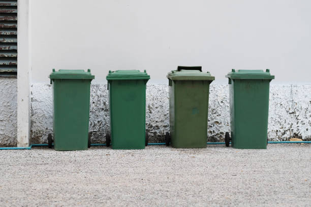 istock Green bins in the street 869003872