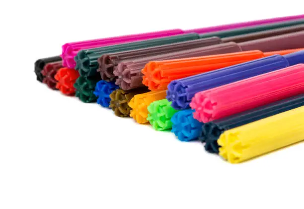 Photo of Bunch colored markers
