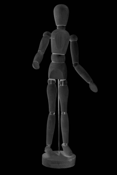 istock Wooden artists mannequin 869004806
