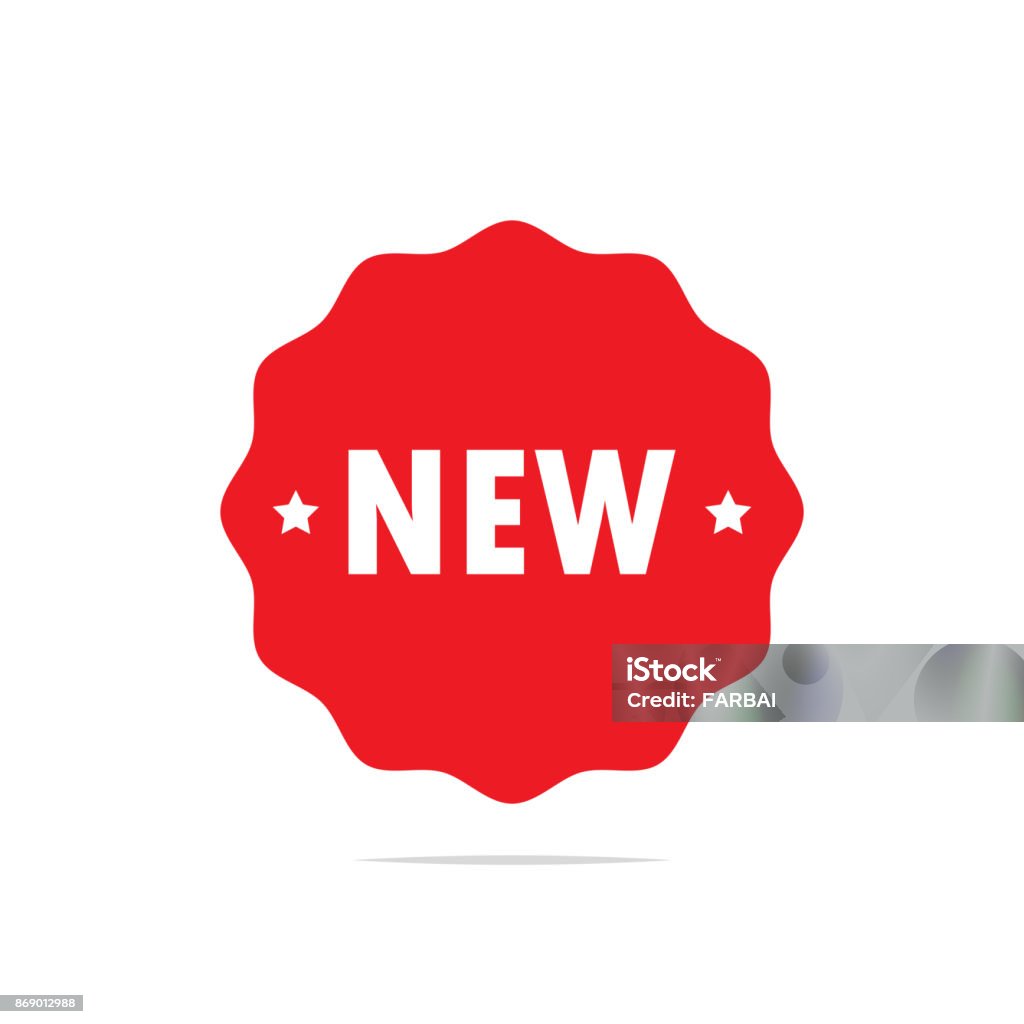 Vector New Label Design New Label Vector Stock Illustration - Download Image Now - Cut Out ...