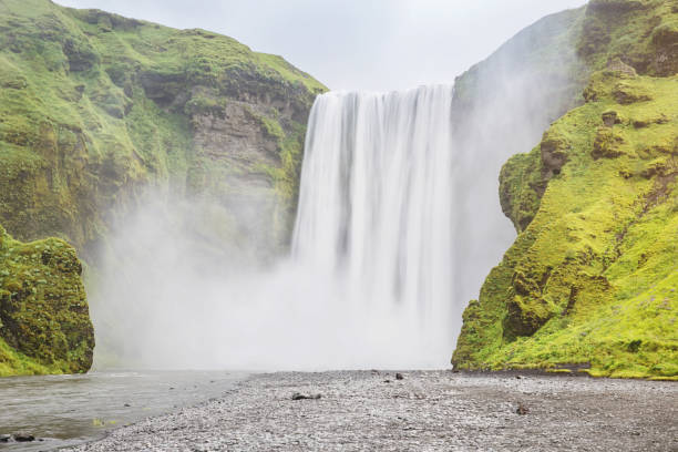 istock Skogafoss Waterfall Skoga River Iceland 869026486