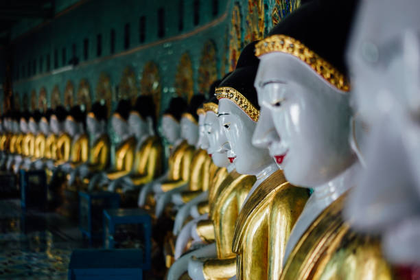 istock U-Min-Thone-Sel Pagoda. Sagaing Hill. Mandalay, Myanmar 869045752