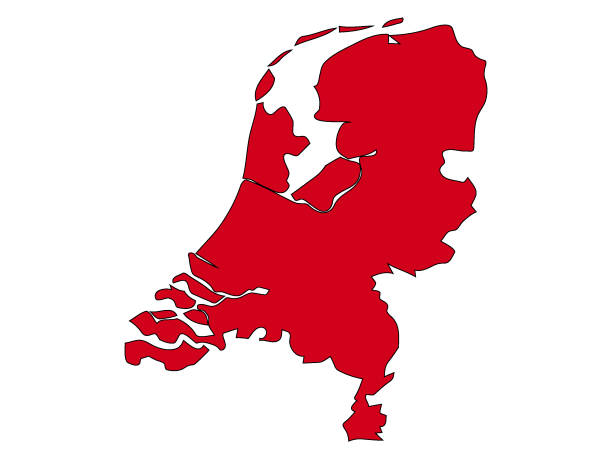 맵 네덜란드 - scotland cyprus stock illustrations