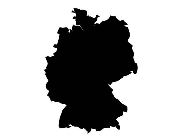 독일 맵 of - scotland cyprus stock illustrations